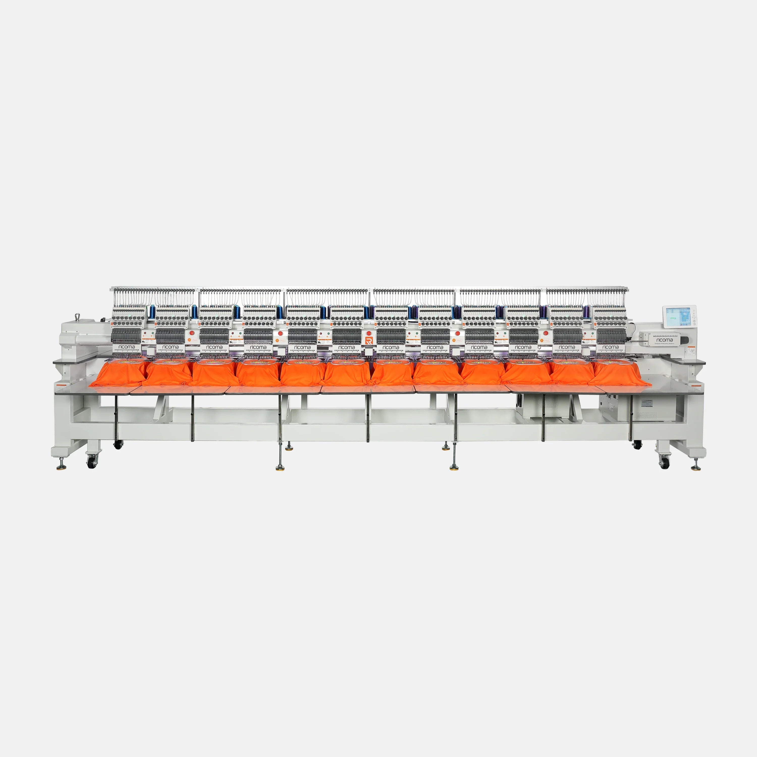 Máquina de bordar comercial multicabezal serie CHT2