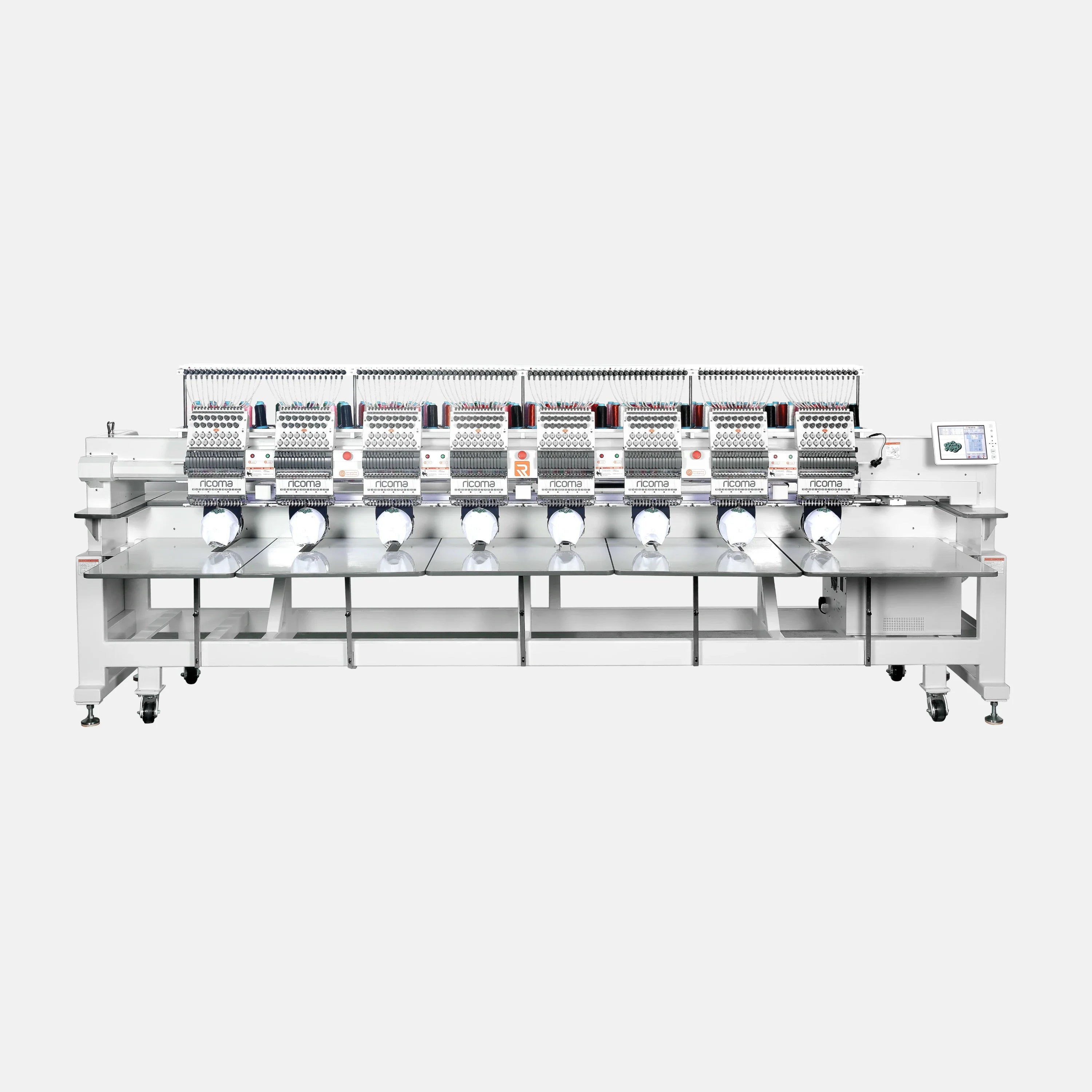 Máquina de bordar comercial multicabezal serie CHT2