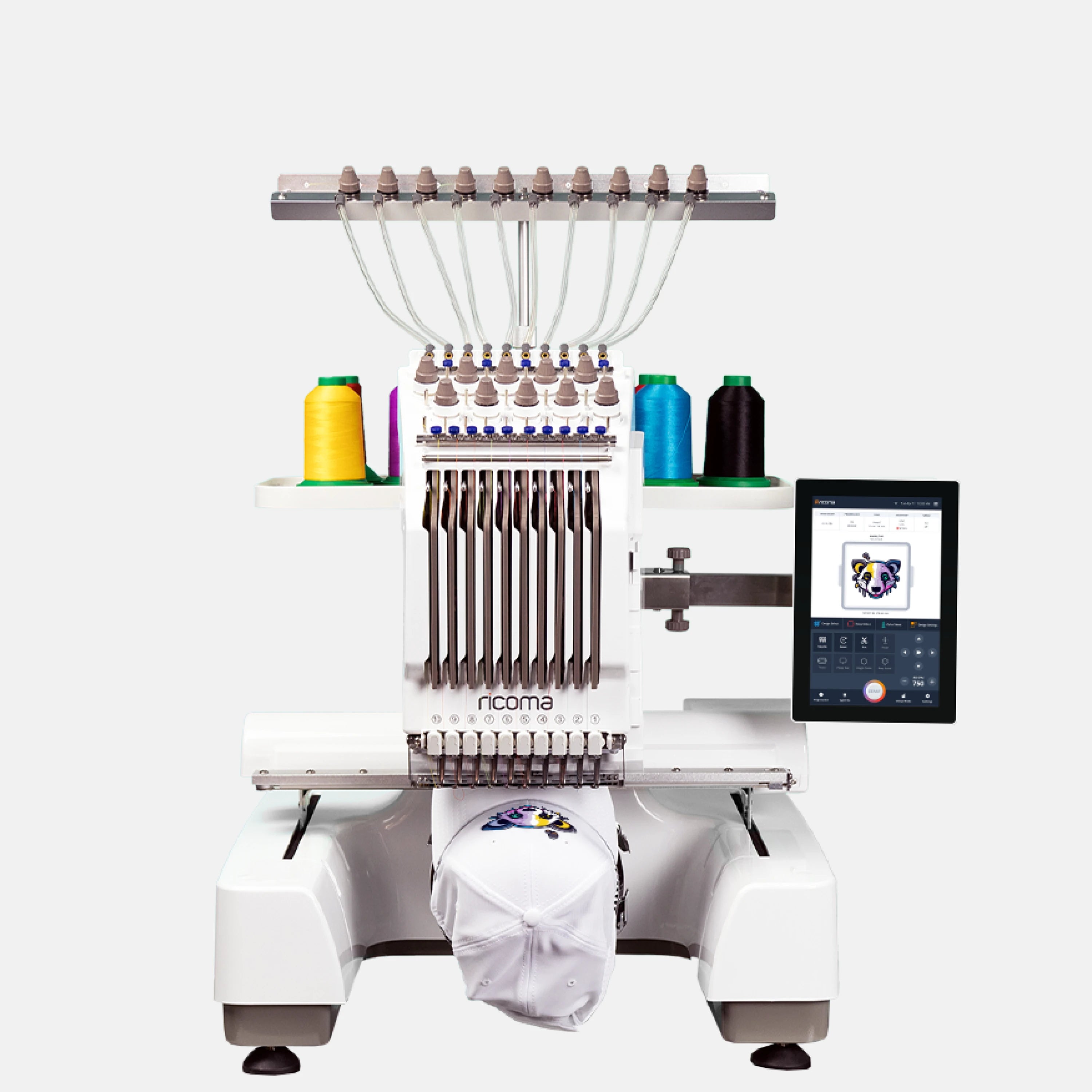 EM1010-10S 10 Needle Easy-to-Use Embroidery Machine for Beginners