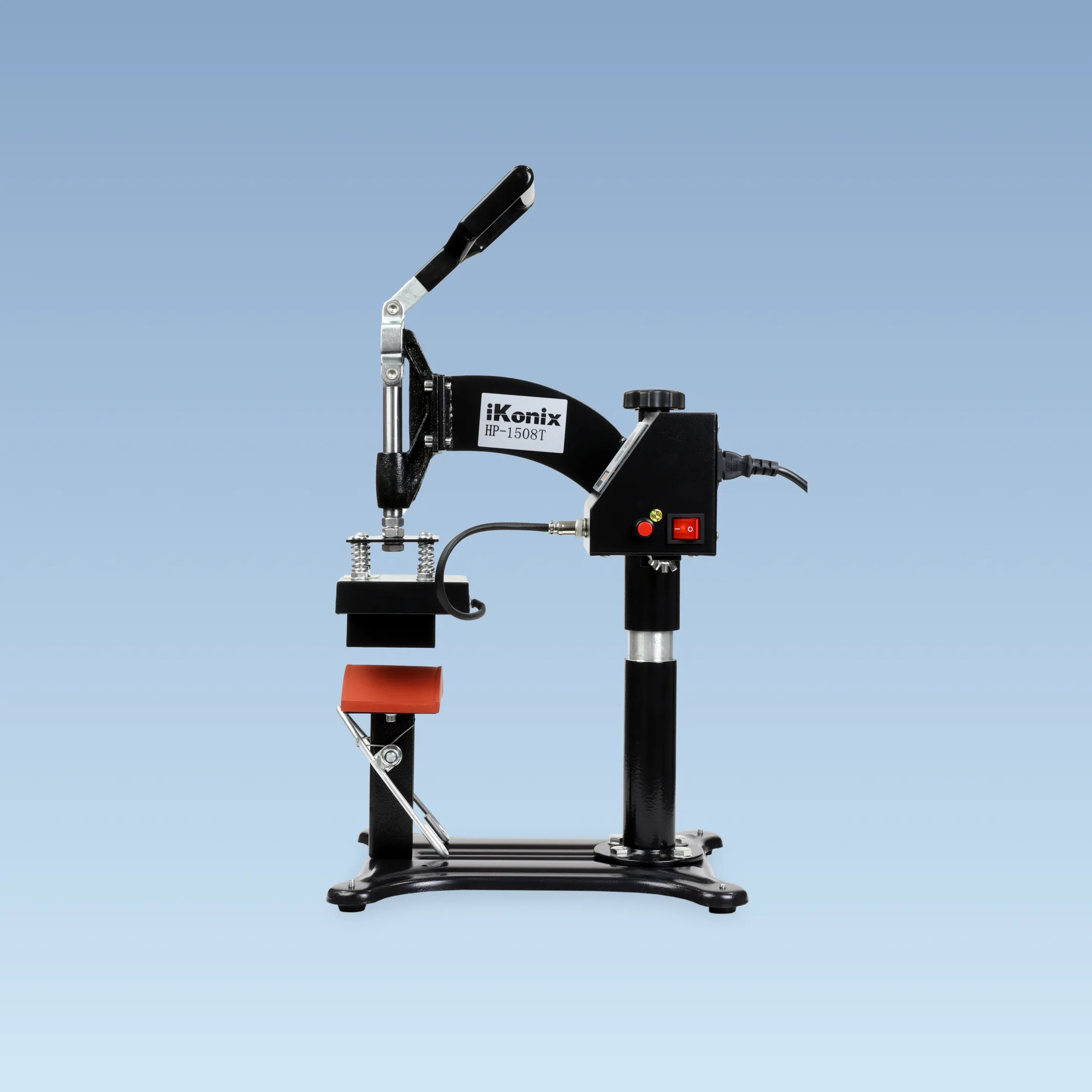 iKonix Cap Heat Press - side view