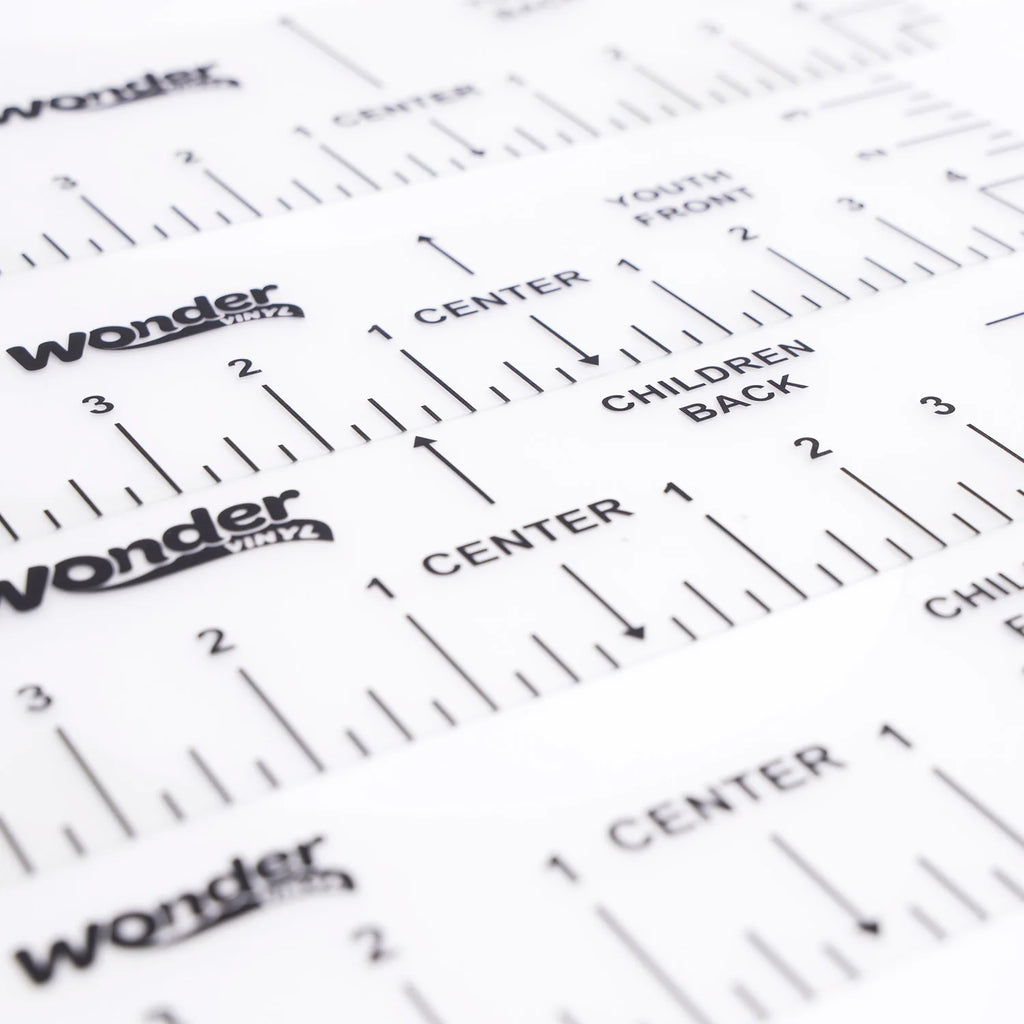 8 Piece Shirt Alignment Ruler Set for Perfect Placement